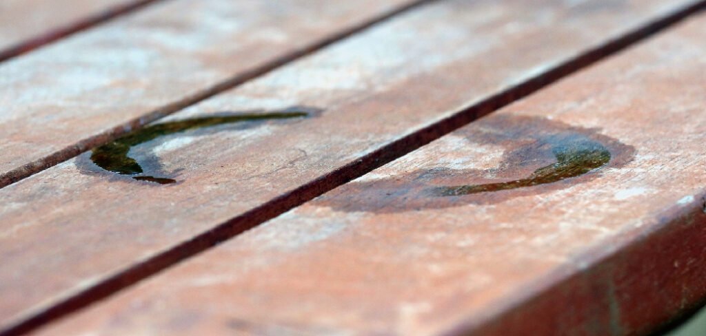 How to remove water rings from a wooden table