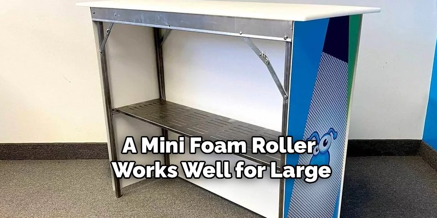 A Mini Foam Roller
Works Well for Large