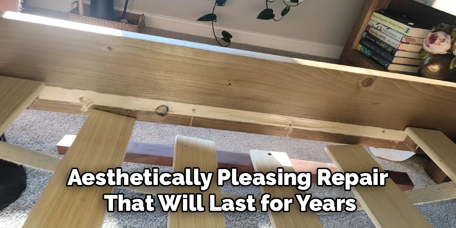 Aesthetically Pleasing Repair 
That Will Last for Years