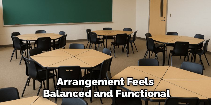 Arrangement Feels 
Balanced and Functional