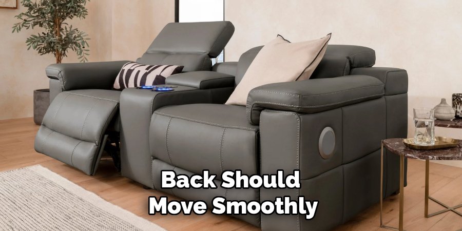 Back Should 
Move Smoothly