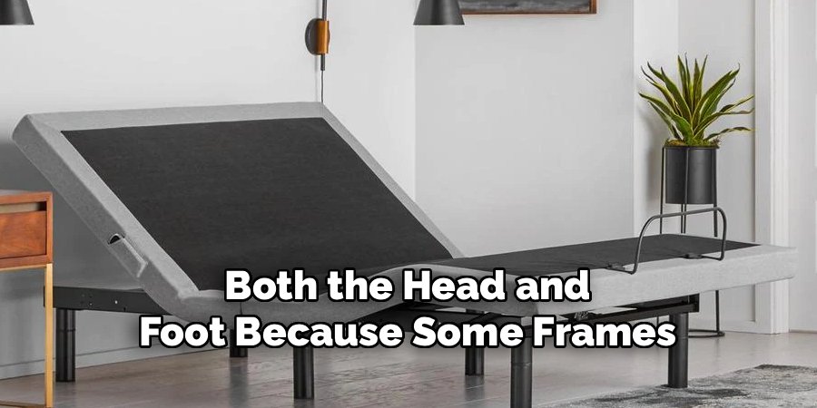 Both the Head and 
Foot Because Some Frames