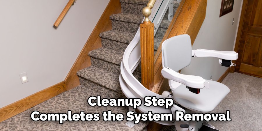 Cleanup Step Completes the System Removal
