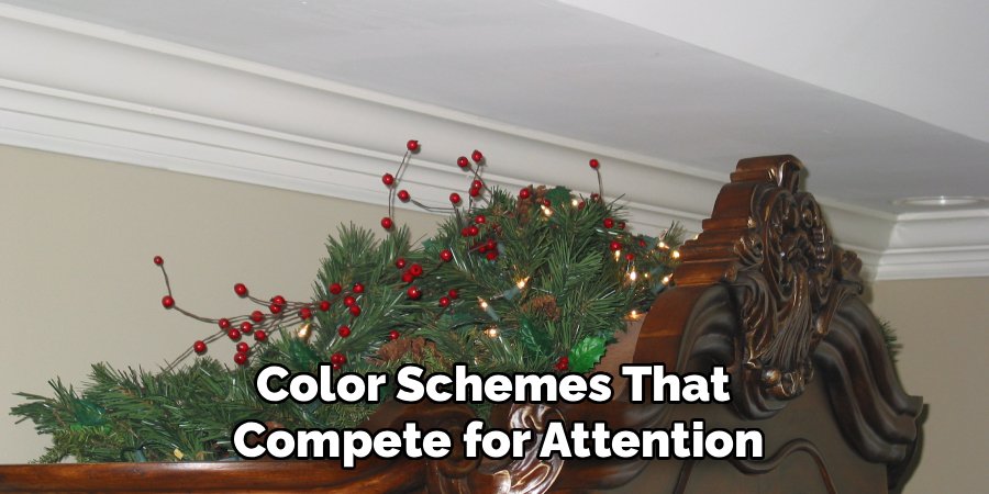 Color Schemes That
Compete for Attention