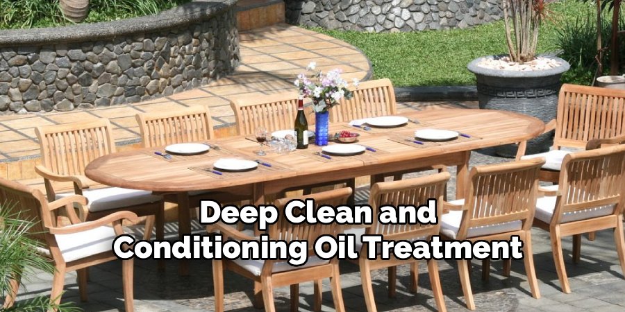 Deep Clean and
Conditioning Oil Treatment