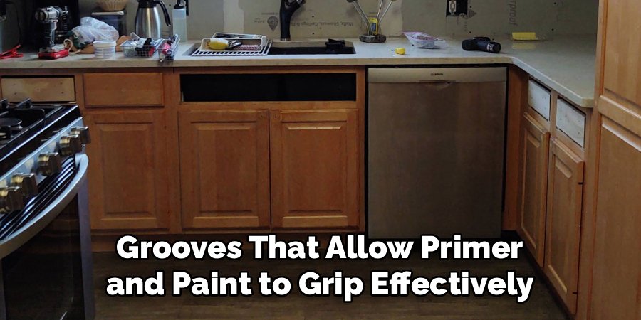 Grooves That Allow Primer and Paint to Grip Effectively
