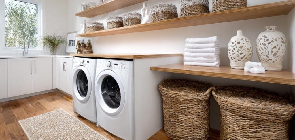 How to Hang Cabinets Above Washer and Dryer
