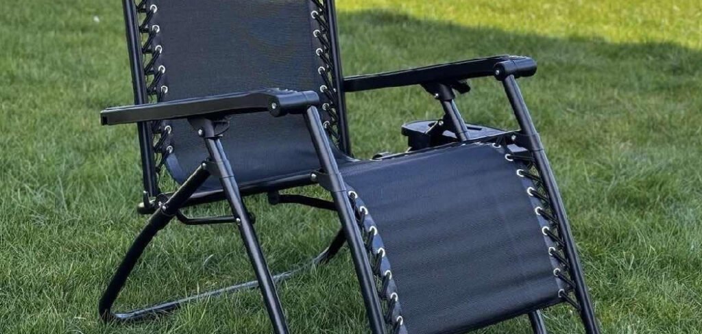 How to Restring a Zero Gravity Chair