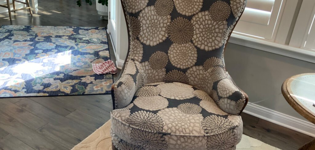 How to Reupholster a Wingback Chair