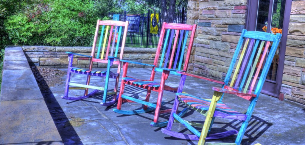How to paint a rocking chair