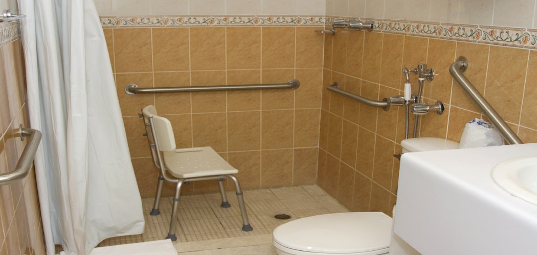 How to use a shower chair