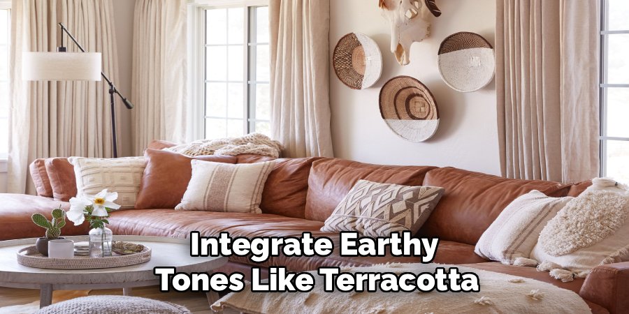 Integrate Earthy
Tones Like Terracotta