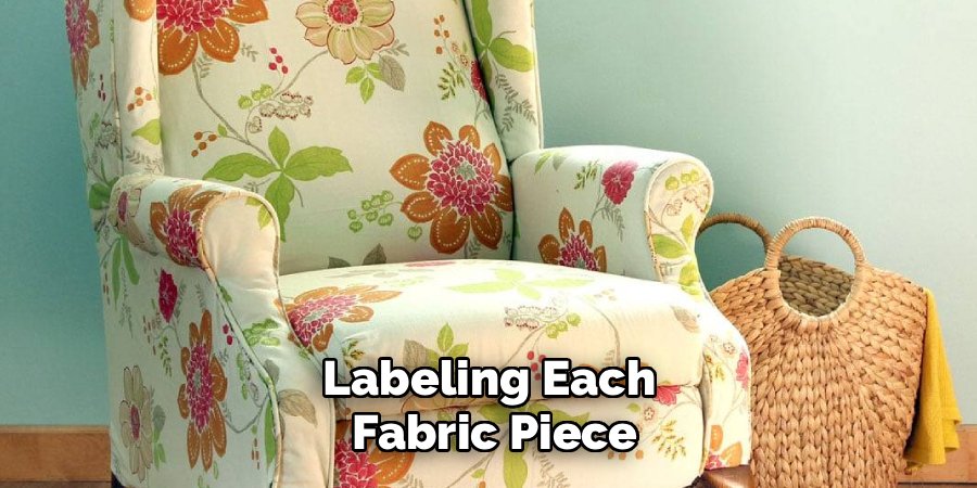 Labeling Each
Fabric Piece