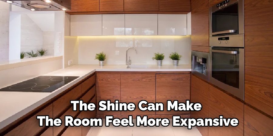 Make Kitchen Cabinets Look Glossy