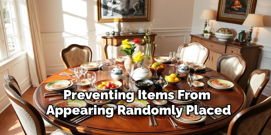 Preventing Items From
Appearing Randomly Placed