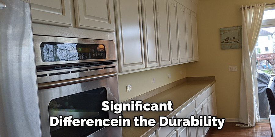 Significant Difference in the Durability