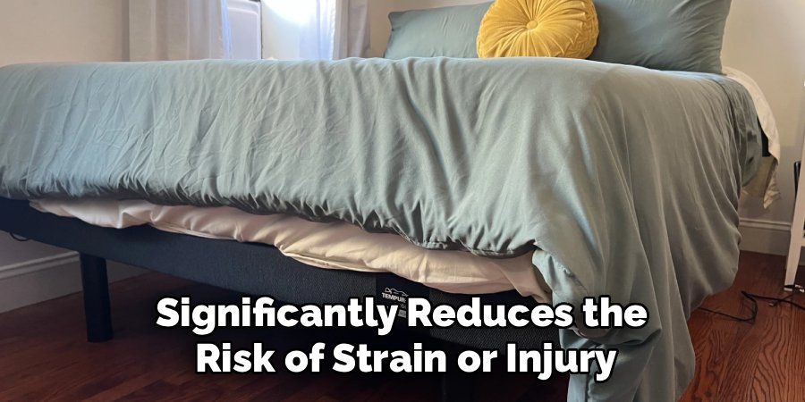 Significantly Reduces the 
Risk of Strain or Injury