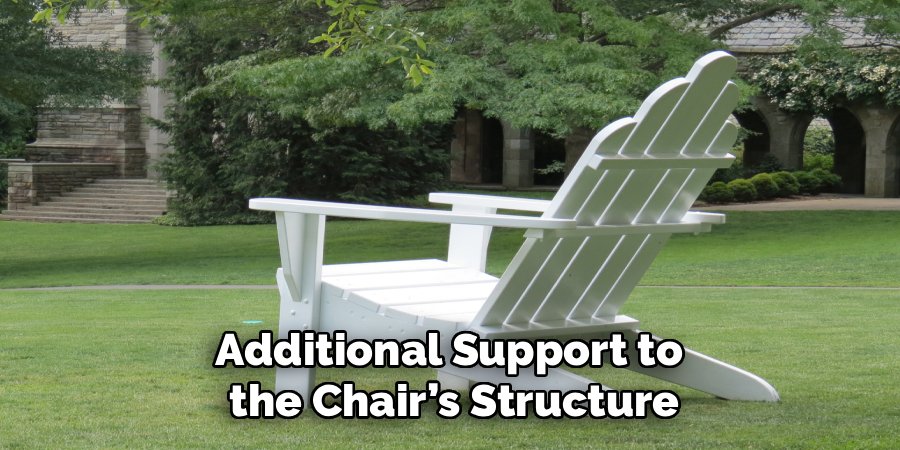 Additional Support to the Chair’s Structure