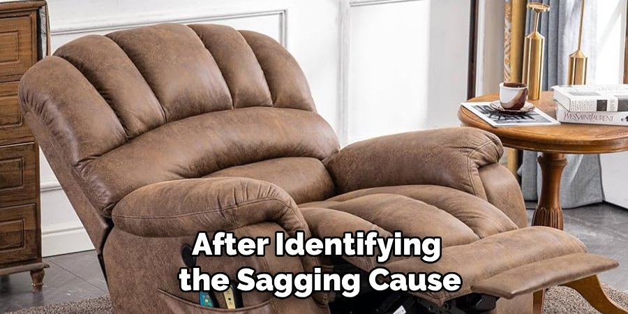 After Identifying
the Sagging Cause