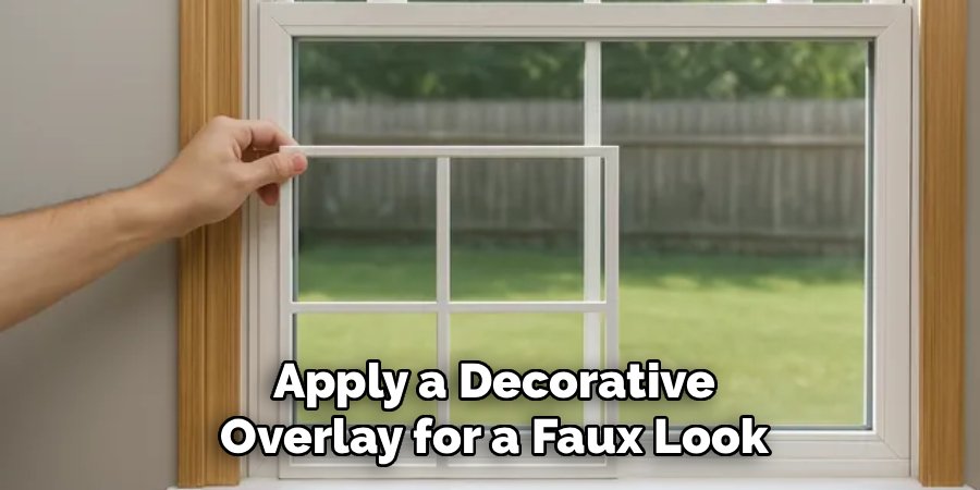 Apply a Decorative Overlay for a Faux Look