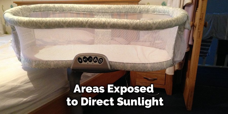 Areas Exposed
to Direct Sunlight