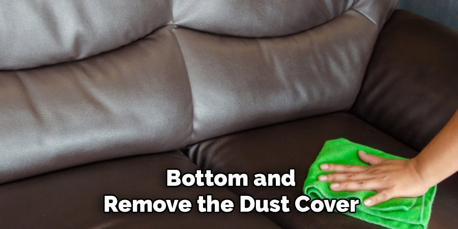Bottom and Remove the Dust Cover