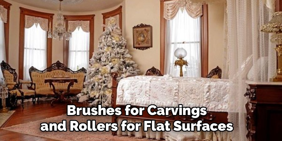 Brushes for Carvings and Rollers for Flat Surfaces