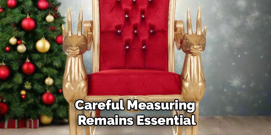 Careful Measuring
Remains Essential