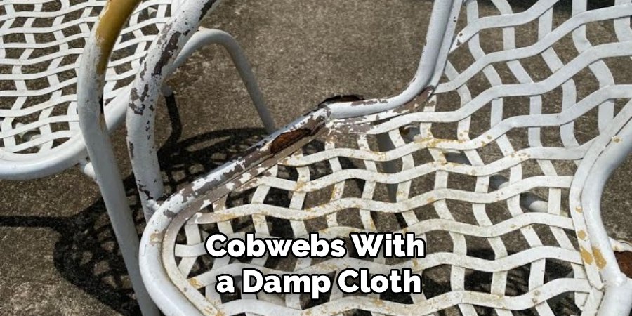 Cobwebs With 
a Damp Cloth