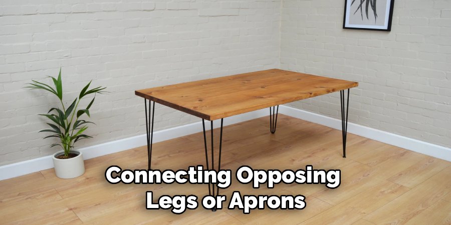 Connecting Opposing 
Legs or Aprons