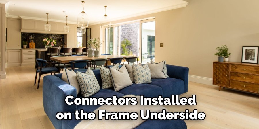 Connectors Installed on the Frame Underside