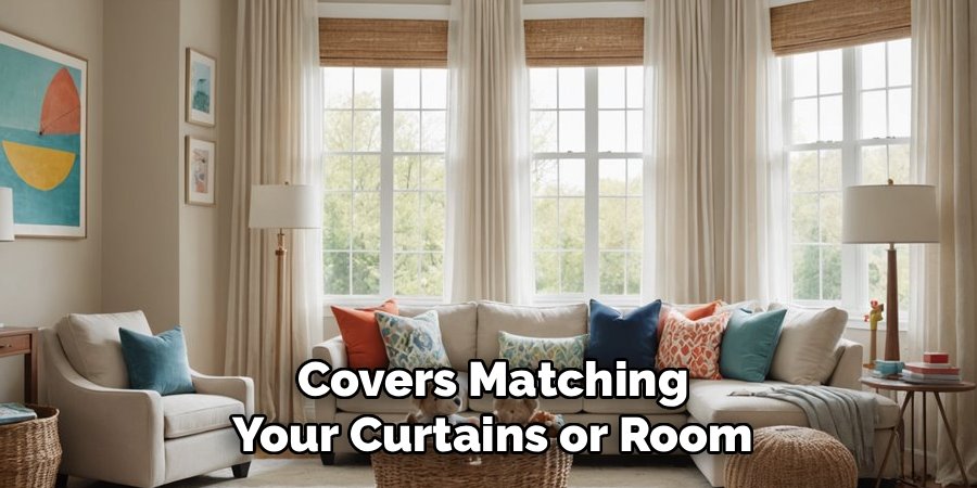 Covers Matching Your Curtains or Room