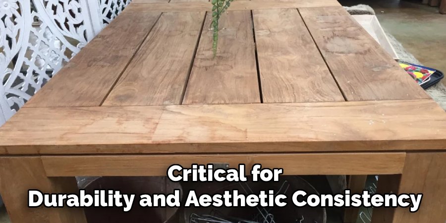 Critical for Durability and Aesthetic Consistency