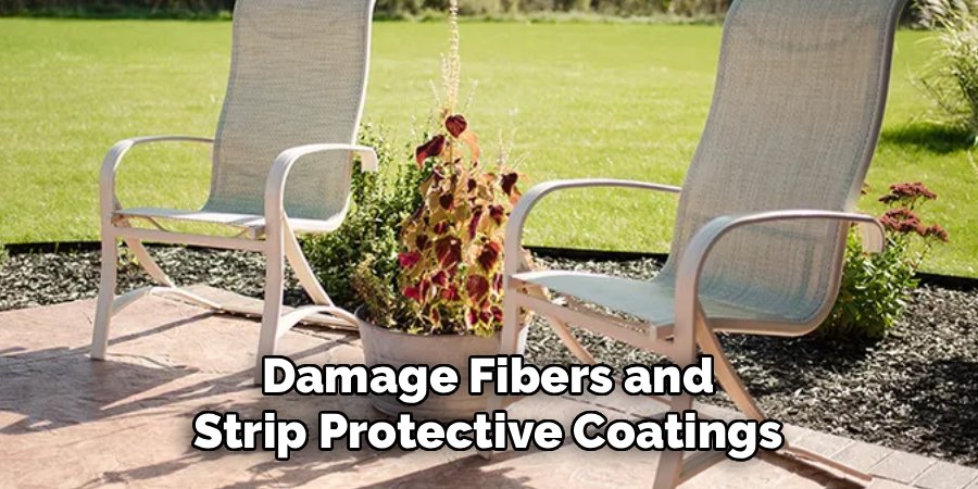 Damage Fibers and Strip Protective Coatings