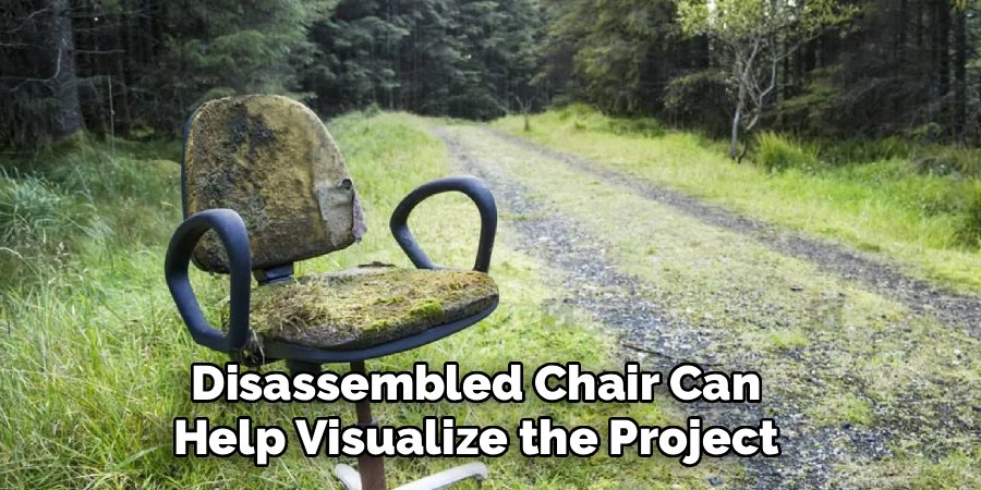 Disassembled Chair Can Help Visualize the Project