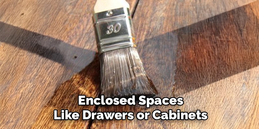 Enclosed Spaces Like Drawers or Cabinets