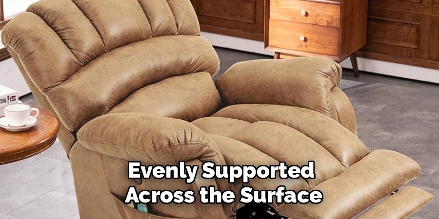 Evenly Supported
Across the Surface