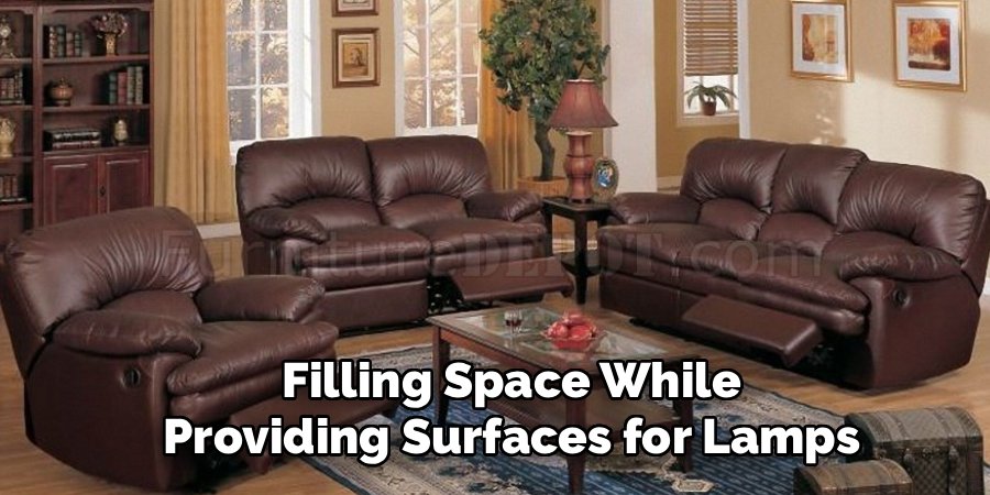 Filling Space While Providing Surfaces for Lamps
