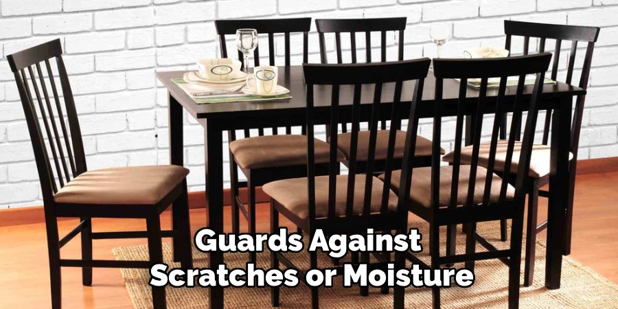Guards Against 
Scratches or Moisture