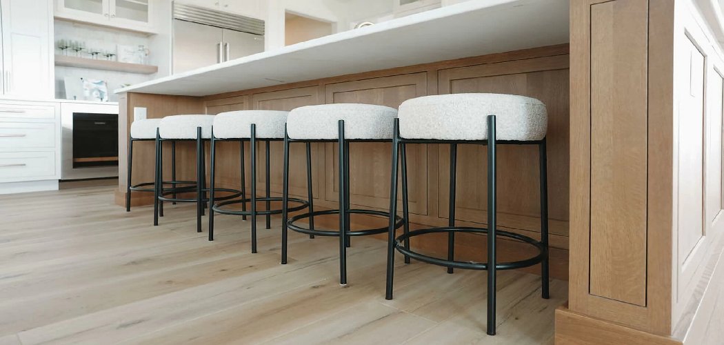 How to Clean Fabric Bar Stools