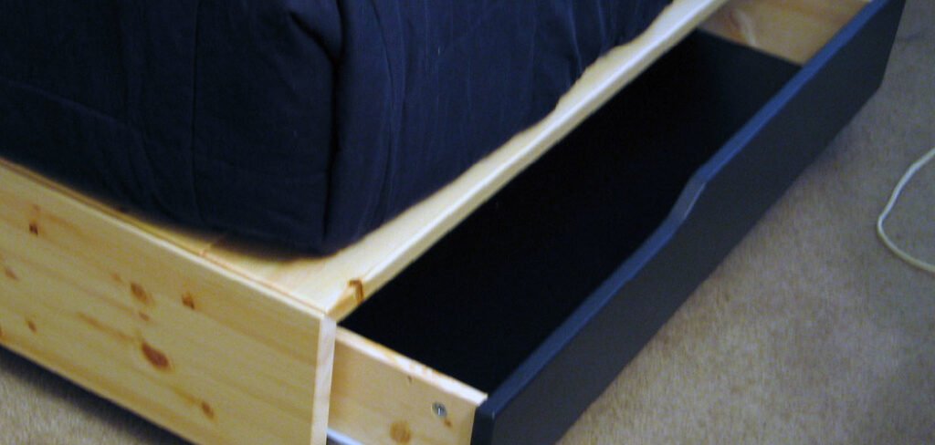 How to Disassemble a Bed With Drawers Underneath