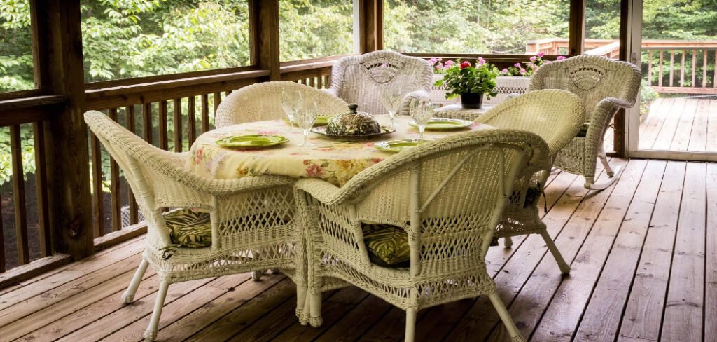 How to Make a Wicker Chair