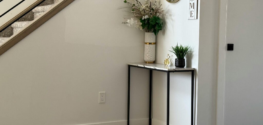 How to Style Entryway Table