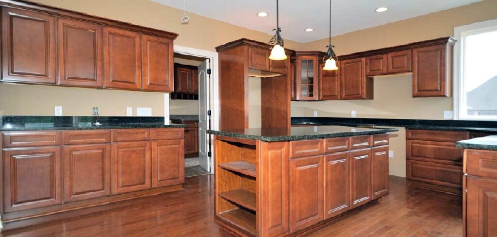 How to Tone Down Orange Wood Cabinets
