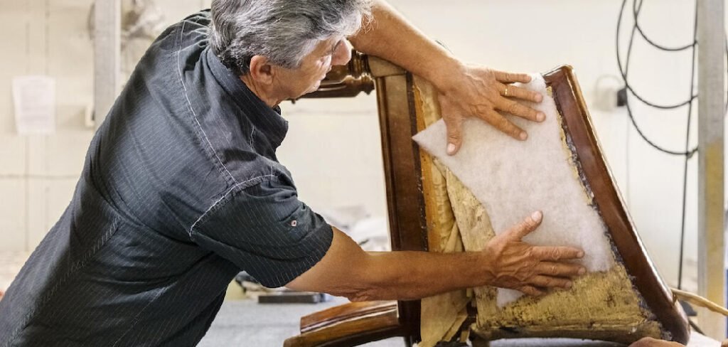 How to Weave a Chair Seat Fabric Strips