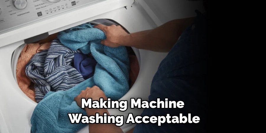 Making Machine 
Washing Acceptable