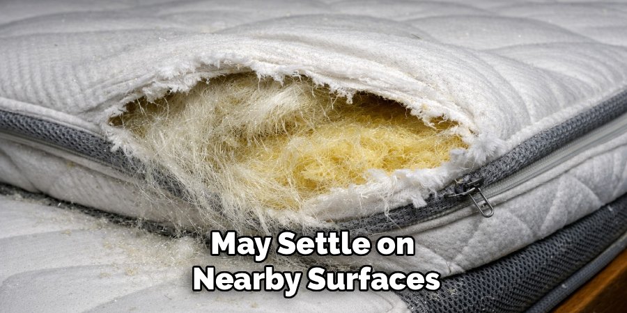 May Settle on
Nearby Surfaces
