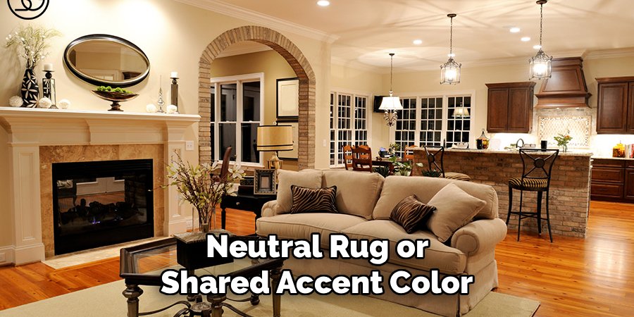 Neutral Rug or Shared Accent Color