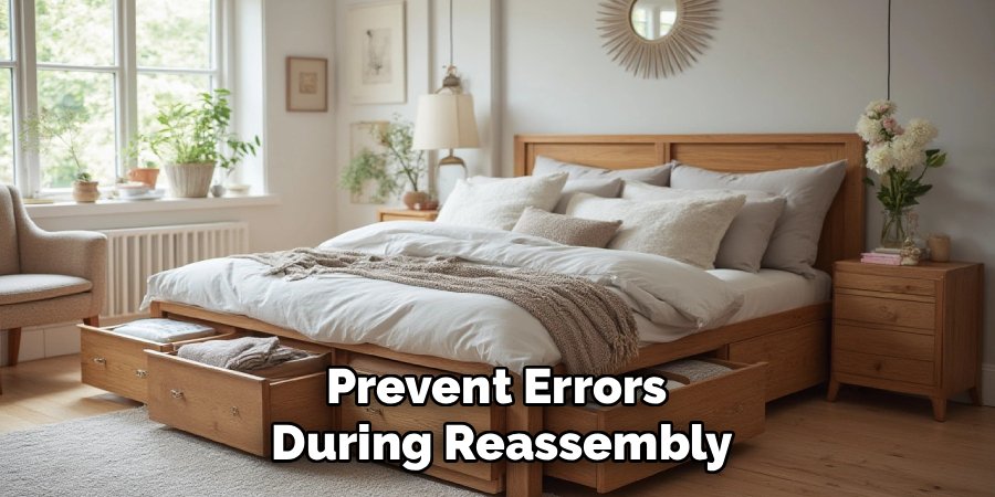 Prevent Errors
During Reassembly