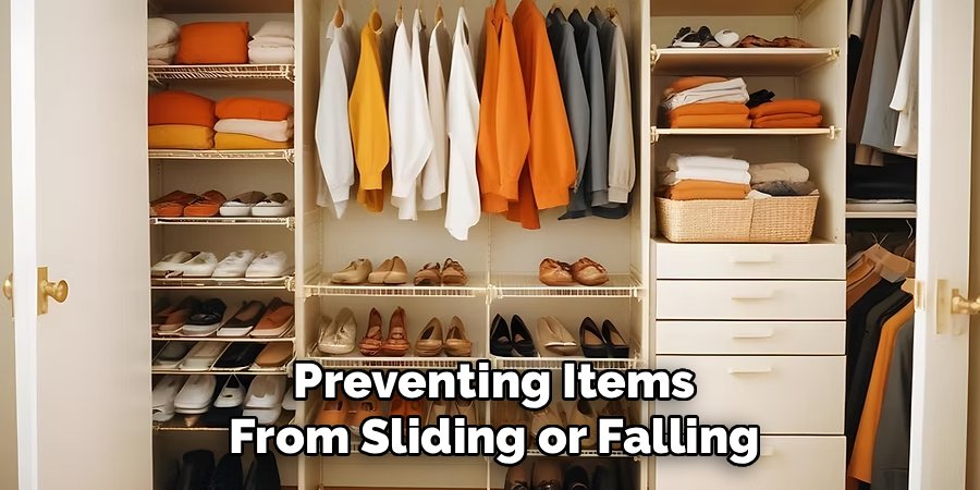 Preventing Items From Sliding or Falling